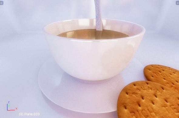 Tea with biscuits preview image 1